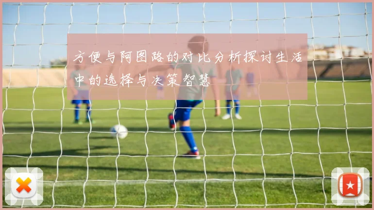 方便与阿图路的对比分析探讨生活中的选择与决策智慧